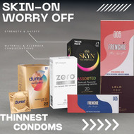 Experience Closer Connection with Our Thinnest Condoms