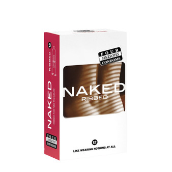 Four Seasons Naked Ribbed Condoms
