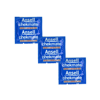 Ansell Chekmate Non Lubricated (144 condoms)