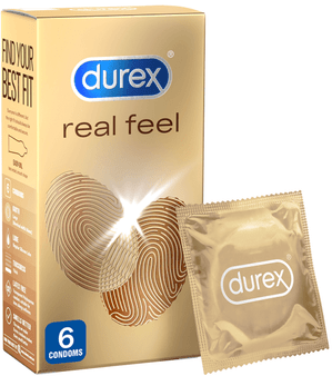 Durex Real Feel Non Latex 6 Condoms