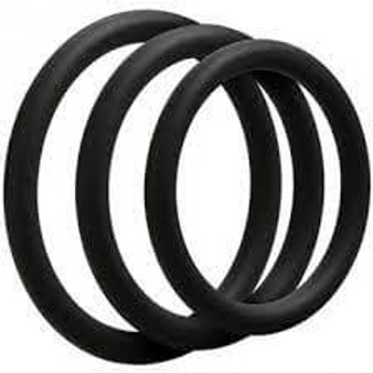 Optimale 3 C-Ring Set Thin Black