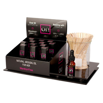Sensuva On For Her Arousal Oil 12 Pack w/ Tester Display