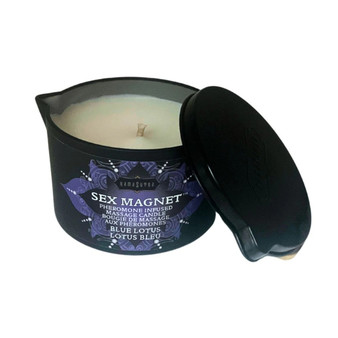 Kama Sutra Sex Magnet Massage Candle (With Pour Spout) Blue Lotus 170g Kama Sutra Sex Magnet Massage Candle (With Pour Spout) Blue Lotus 170g