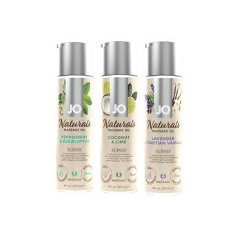 JO Naturals Massage Oil Moisturizing Glide 120 ml