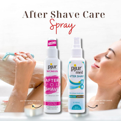 Spray Après-rasage Pjur Med à L’aloe Vera - Apaise Et Hydrate Ta Peau