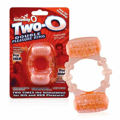 Two O Double Pleasure Vibrating Ring