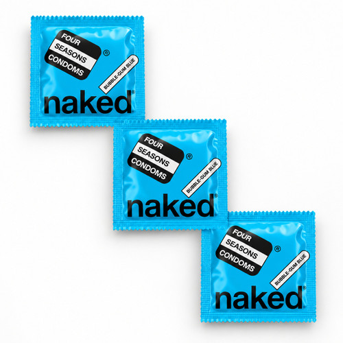 Four Seasons Naked Bubble Gum Condoms