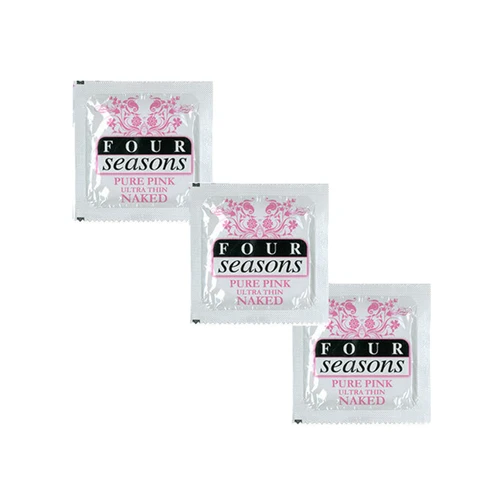 Four Seasons Naked Pure Pink Condoms