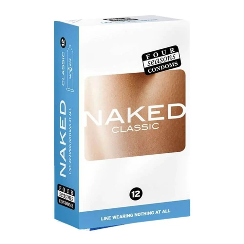 Four Seasons Naked Classic Condoms (12) RETAIL PACK