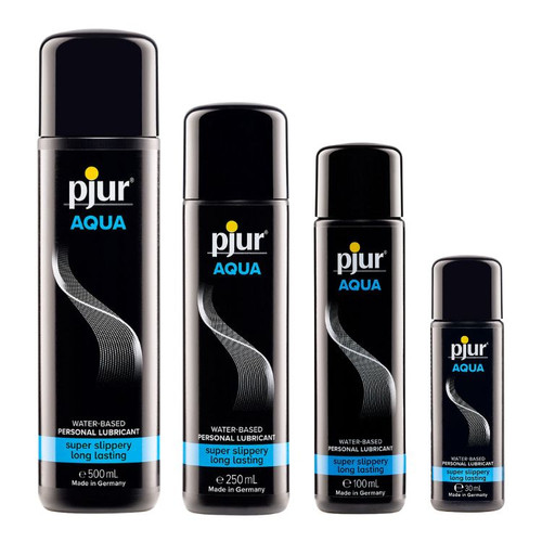 Pjur Aqua Water-Based Lubricant Size Option
