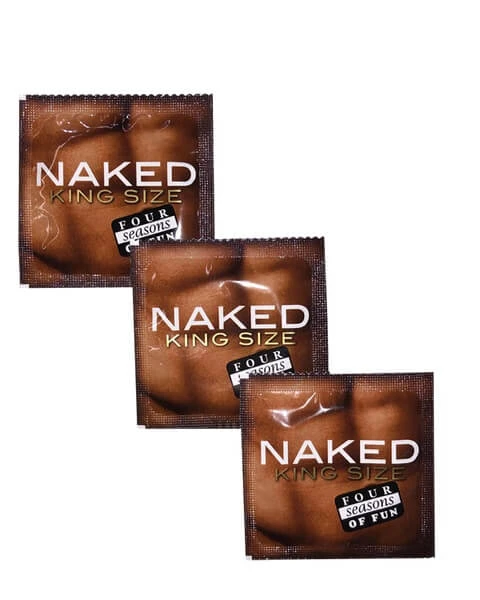 Four Seasons Naked KING SIZE Condoms Loose Pack