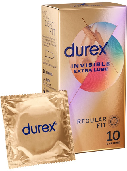 Durex Invisible Extra Lube