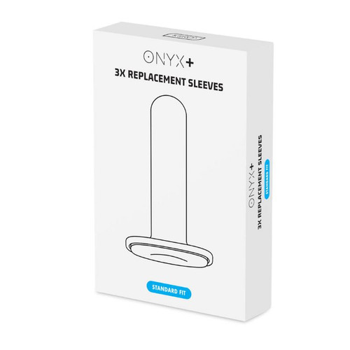 Kiiroo Onyx+ Replacement Sleeve - 3 Pack, Standard Fit packaging