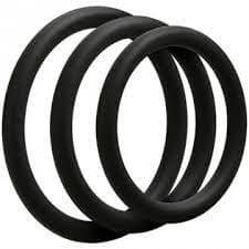 Optimale 3 C-Ring Set Thin Black