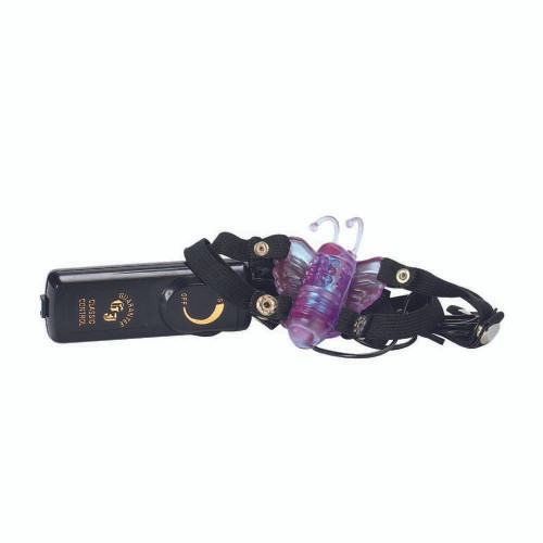 Seven Creations Micro Butterfly Stimulator Purple Vibrator