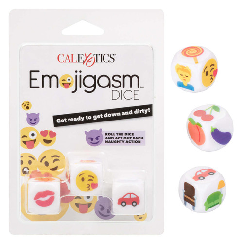 CalExotics Emojigasm Dice Package