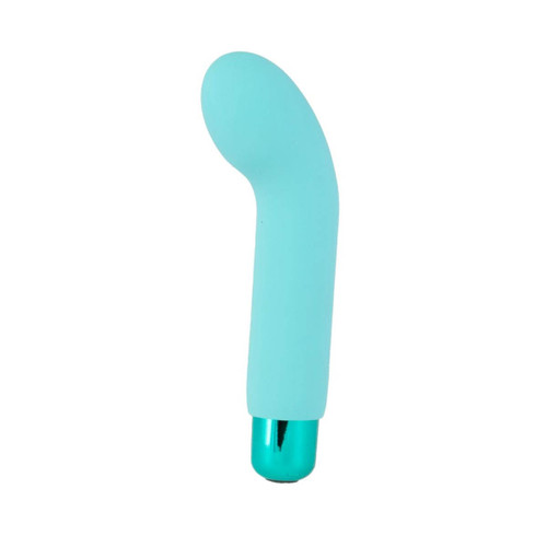 BMS Sara's Spot Compact G-Spot Vibrator Teal Side
