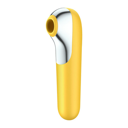 Satisfyer Dual Love Clitoral Stimulator  Yellow