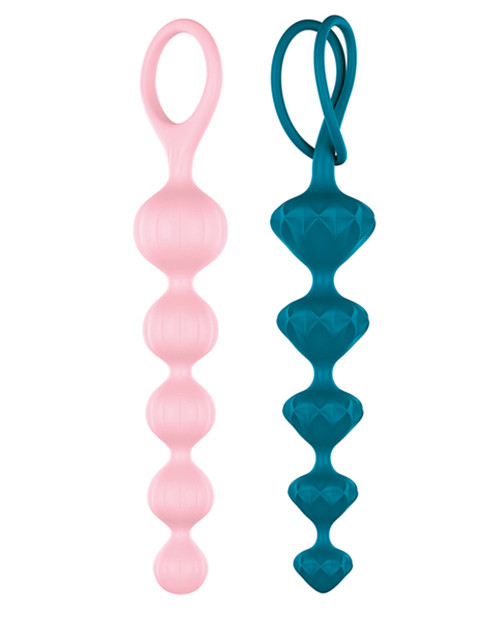 Satisfyer Love Beads 20.5 cm Anal Toy- Set of 2