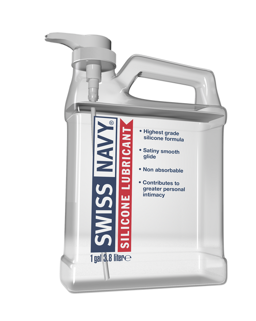 Swiss Navy Silicone Based Lubricant 1 Gallon