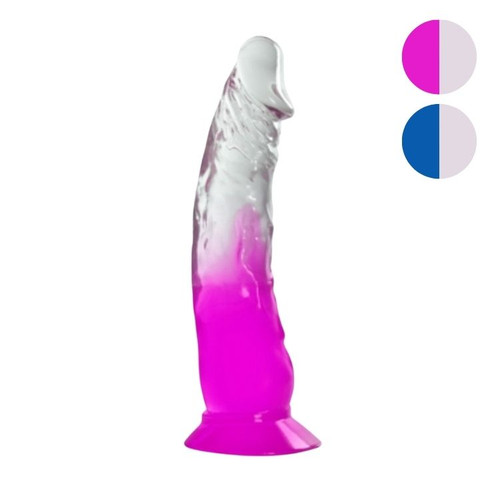 Two Tone 6" PVC Dong Dildo (Without Balls) Color Option