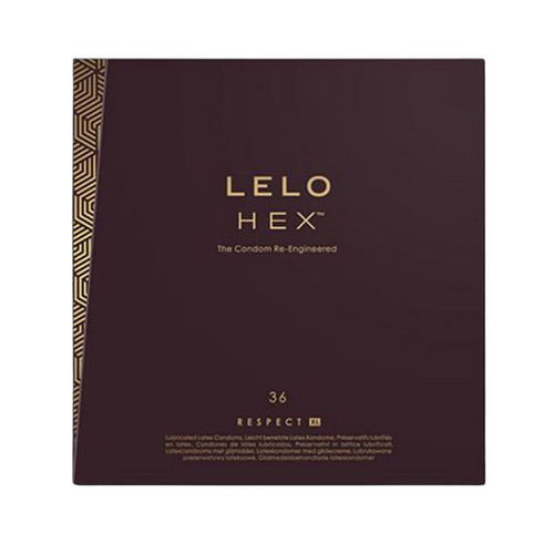 Lelo HEX Respect Condoms XL 36 pk