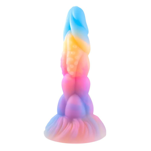 Cheap Products 8" Liquid Glow In The Dark Monster Dildo