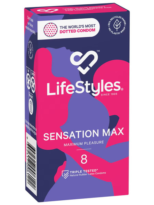 Lifestyles Sensation Max  8pk
