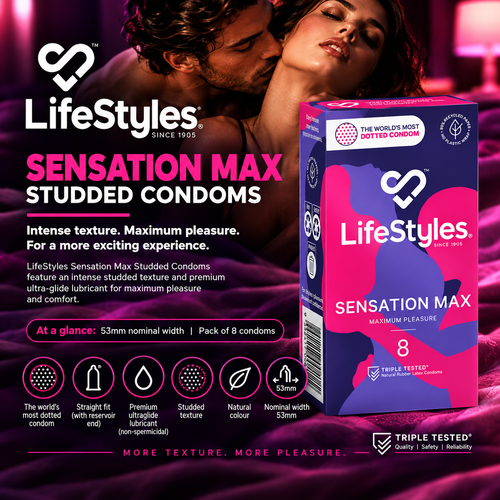 Lifestyles Sensation Max  8pk