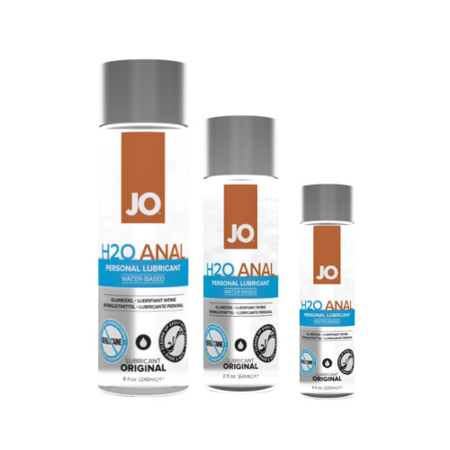 JO H2O Premium Water-Based Smooth Glide Anal Lubricant 