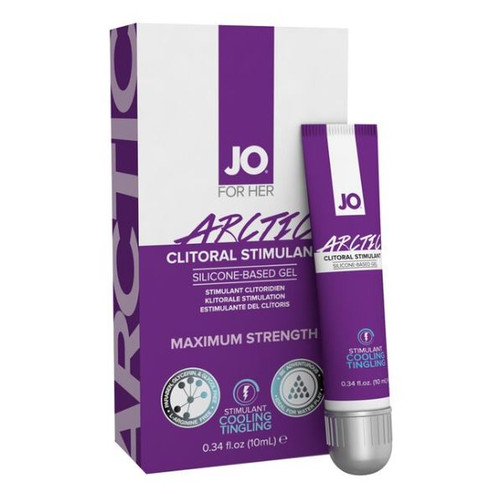 JO Arctic Clitoral Gel Cooling Stimulant Silicone Pleasure Gel 10ml