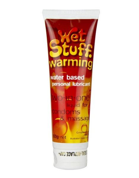 Wet Stuff Warming Lubricant 100g Tube 