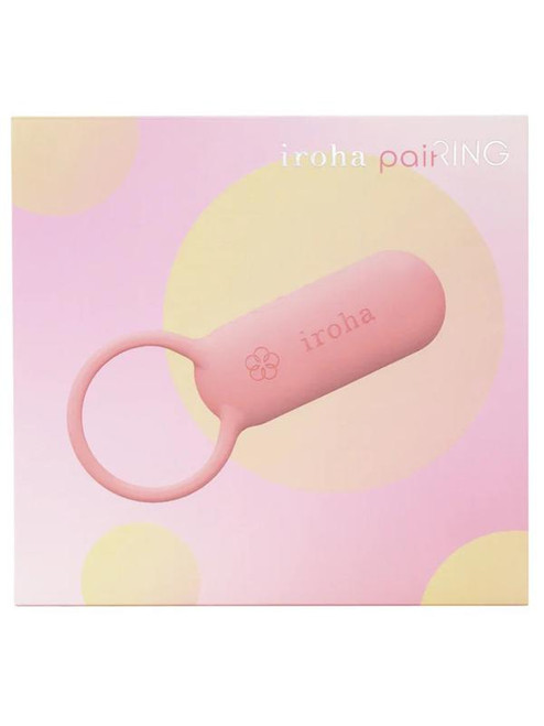 iroha SVR rechargeable vibrating ring in Coral Pink