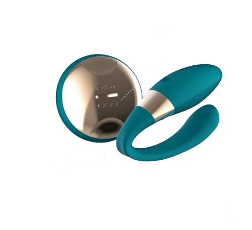 LELO TIANI Duo couples massager — SenseMotion remote technology overview graphic