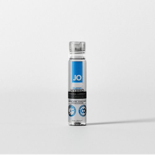JO Classic Hybrid personal lubricant 1 fl oz (30 mL) bottle, front of pack