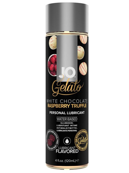 JO Gelato - White Chocolate Raspberry - Lubricant 4 floz / 120 mL personal lubricant — image 3