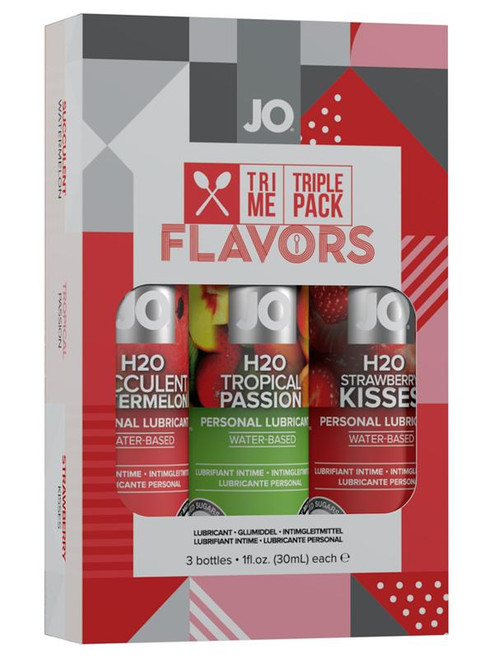 JO Tri-Me Triple Pack - Flavors - Various - Gift Set 1 floz / 30 mL personal lubricant — image 3