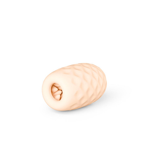 NS Novelties Pocket Pals Diamond stroker showing diamond-textured exterior and textured opening