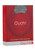 Ouch Beginners Legcuffs Furry Red Box