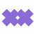 Pipedream Neon X Pasties Purple