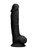 Real Rock Silicone Dual Density Dildo With Balls 7 Inch