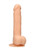 Real Rock Silicone Dual Density Dildo With Balls 9.5 Inch