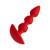 Forto F-42: Spiral Beads Red