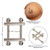 CalExotics Nipple Grips Crossbar Nipple Vices  Features