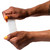 Romp Mosh Manual Stroker in hand