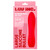 Luv Inc Lb72: Large Silicone Bullet Red Packaging