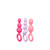 Satisfyer Booty Call Coloured Butt Plugs - Set of 3
