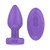 Luv Inc Pr17: Vibrating Plug with Remote Purple