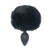 Punishment Bunny Tail Silicone Butt Plug