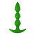 Forto F-42R Rattler Spiral Beads Green